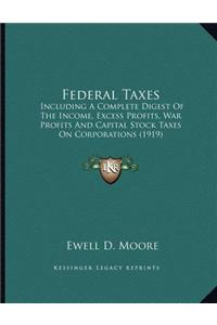 Federal Taxes