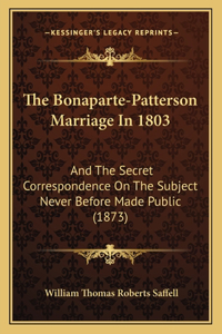 Bonaparte-Patterson Marriage in 1803