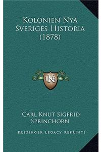 Kolonien Nya Sveriges Historia (1878)