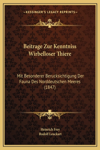 Beitrage Zur Kenntniss Wirbelloser Thiere