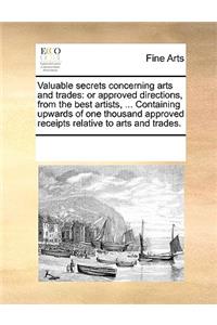 Valuable secrets concerning arts and trades