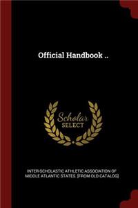 Official Handbook ..