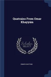 Quatrains from Omar Khayyám
