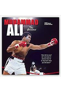 Muhammad Ali 2018 Square Wall Calendar