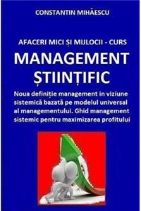 Afaceri Mici Si Mijlocii - Curs Management Stiintific