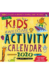 Kid's Awesome Activity Wall Calendar 2020