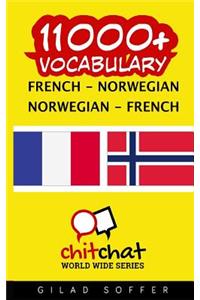 11000+ French - Norwegian Norwegian - French Vocabulary