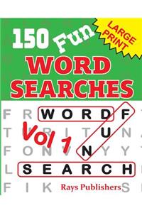 150 Fun Word Search Puzzles