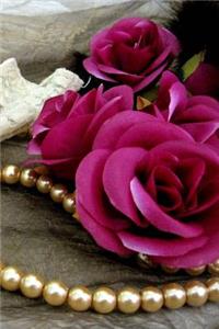 Pearls and Pink Roses Journal