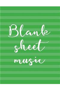 Blank Sheet Music