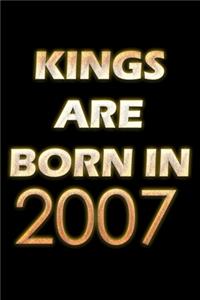 Kings Are Born In 2007 Notebook
