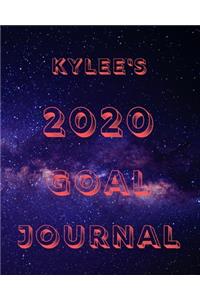 Kylee's 2020 Goal Book