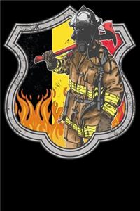 Belgien Feuerwehrmann