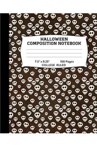 Halloween Composition Notebook