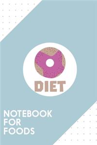 Notebook for Foods