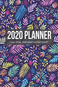 2020 Colorful Daily Planner