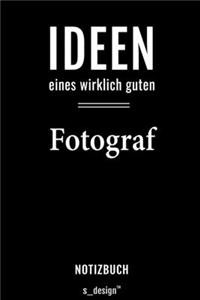Notizbuch für Fotografen / Fotograf / Fotografin