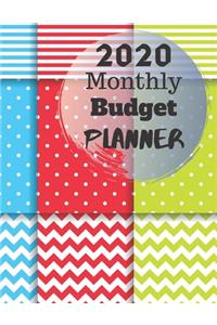 Monthly Budget Planner 2020