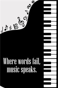 Where Words Fail Music Speaks