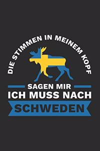 Schweden Notizbuch