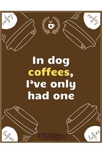 In dog coffees, I've only had one