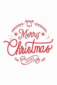 Christmas & Holiday Notebook - Blank Lined Journal Notebook for Writing Notes