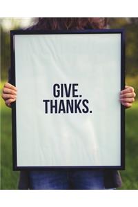 Give Thanks