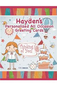 Hayden's Personalized All Occasion Greeting Cards