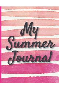 My Summer Journal