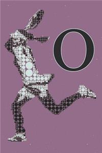 O Monogram Initial Tennis Journal