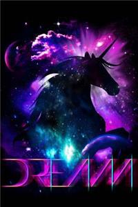 Unicorn Silhouette Dream Journal