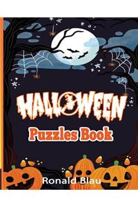 Halloween Puzzles Book