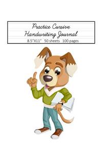 Practice Cursive Handwriting Journal