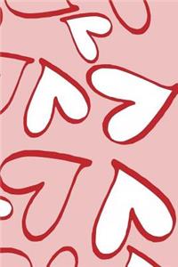 Hearts Notebook