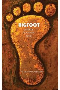 Bigfoot Weekly Planner 2018