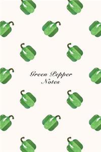 Green Pepper Notes