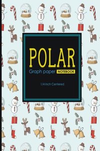Polar Graph Paper Notebook