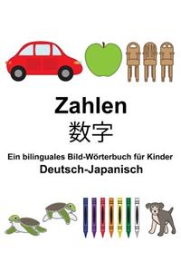 Deutsch-Japanisch Zahlen Ein bilinguales Bild-Wörterbuch für Kinder