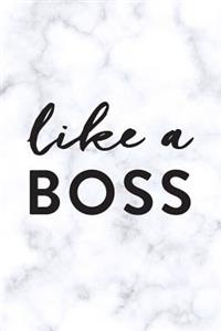 Like A Boss, 18 Month Weekly & Monthly Planner - 2018-2019