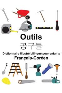 Français-Coréen Outils Dictionnaire illustré bilingue pour enfants