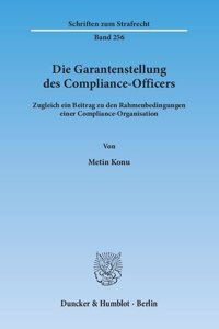 Die Garantenstellung Des Compliance-Officers