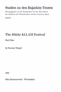 Hittite Ki. Lam Festival