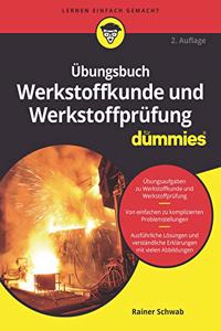 UEbungsbuch Werkstoffkunde und Werkstoffprufung fur  Dummies 2e