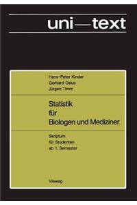 Statistik Für Biologen Und Mediziner