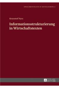 Informationsstrukturierung in Wirtschaftstexten