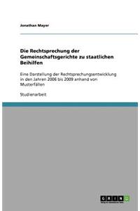 Die Rechtsprechung der Gemeinschaftsgerichte zu staatlichen Beihilfen