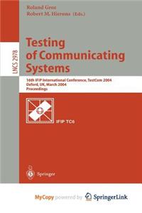 Testing of Communicating Systems