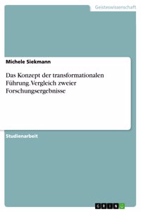 Konzept der transformationalen Führung. Vergleich zweier Forschungsergebnisse