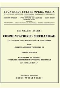 Commentationes Mechanicae AD Theoriam Corporum Fluidorum Pertinentes 2nd Part
