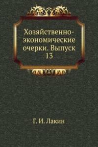 Hozyajstvenno-ekonomicheskie ocherki. Vypusk 13